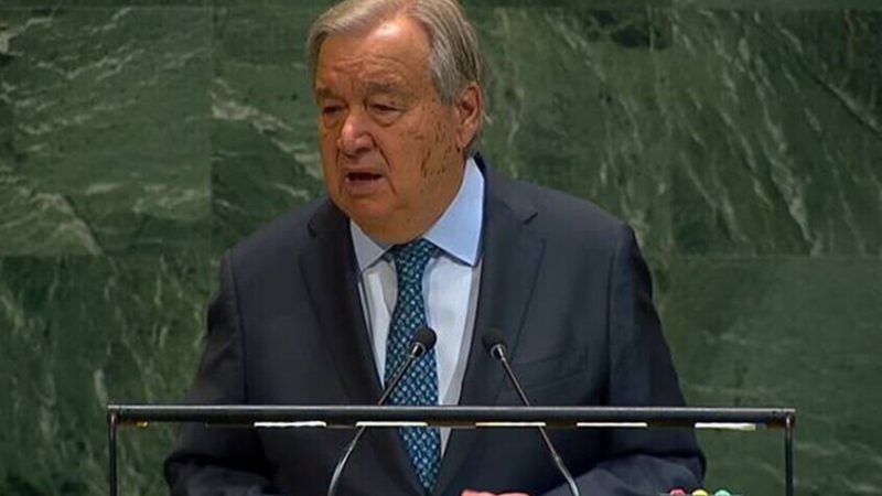 لافروف يبحث مع غوتيريش التعاون الروسي الأممي وأزمات أوكرانيا والشرق الأوسط