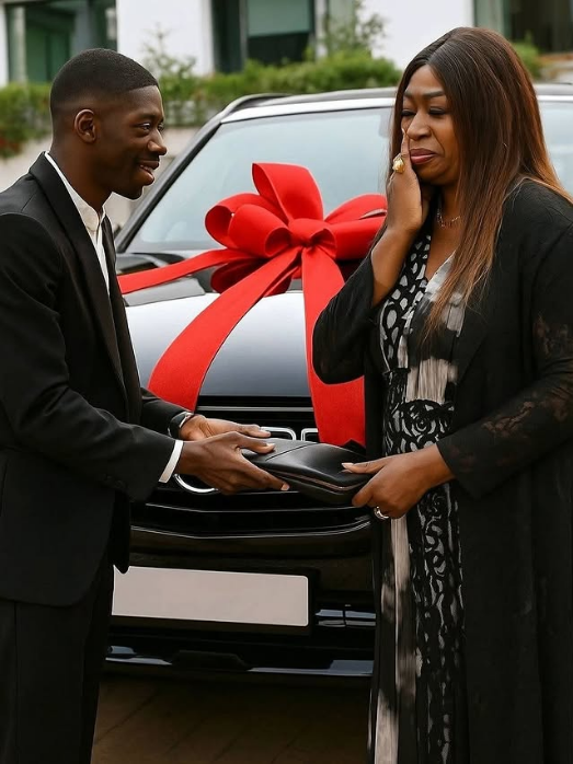 الصورة التي خدعت الملايين.. كواليس قصة سيارة ديمبيلي “الخيالية” ووالدته