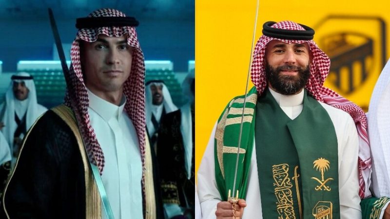 رونالدو وبنزيما وجها لوجه في “الكلاسيكو” السعودي.. التشكيلة الأساسية والقنوات الناقلة