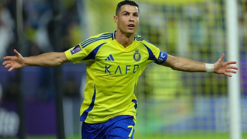 شاهد.. رونالدو يهز شباك الاتحاد بطريقة رائعة