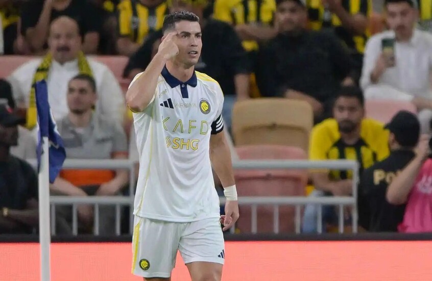 أول تعليق من كريستيانو رونالدو بعد هدفه في مرمى الاتحاد (صورة)