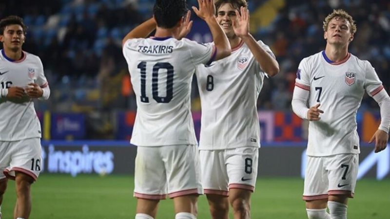 رقم قياسي لأمريكا في افتتاحية المجموعة الخامسة بكأس العالم للشباب