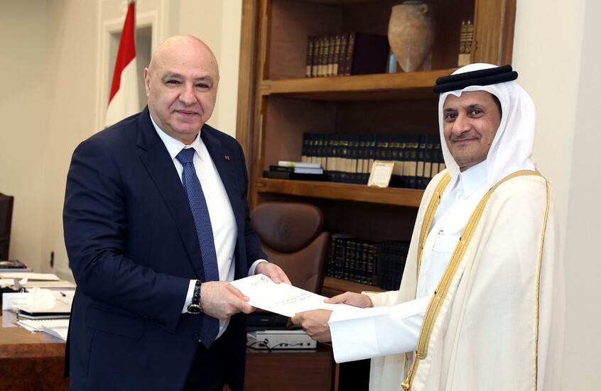 قطر تؤكد دعمها للمؤسسات الوطنية اللبنانية