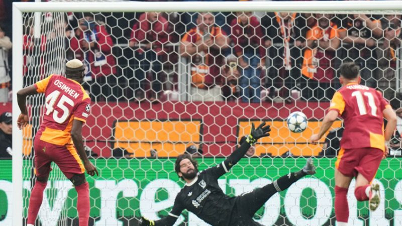 غلطة سراي يسقط ليفربول في دوري أبطال أوروبا (فيديو)