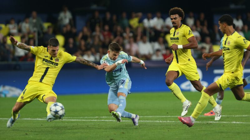 تعادل مثير بين فياريال ويوفنتوس في دوري أبطال أوروبا