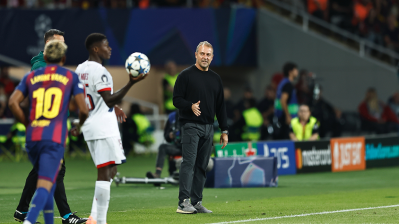 أول تعليق من فليك بعد سقوط برشلونة أمام باريس سان جيرمان