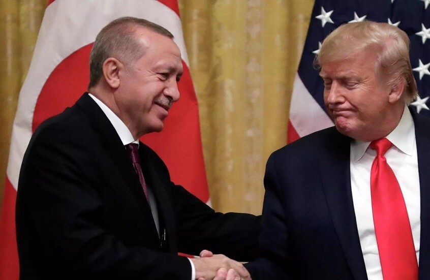 أردوغان وترامب يبحثان هاتفيا العلاقات الثنائية والوضع في غزة