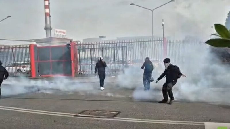 “تورينو تقف مع فلسطين”.. حرب عصابات أمام شركة “ليوناردو” للصناعات الدفاعية في إيطاليا (فيديو)