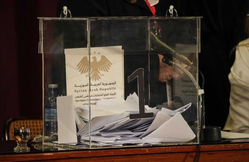 انتهاء عمليات الاقتراع في انتخابات مجلس الشعب السوري في بعض المحافظات وتمديدها في أخرى