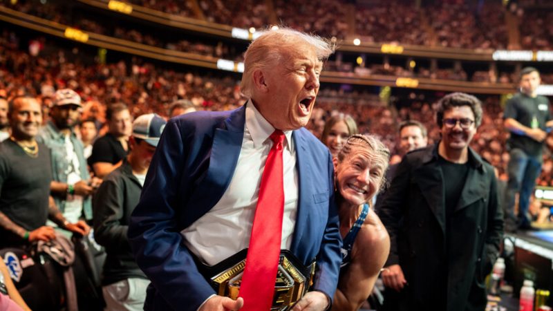 ترامب يعلن موعد نزال UFC في البيت الأبيض