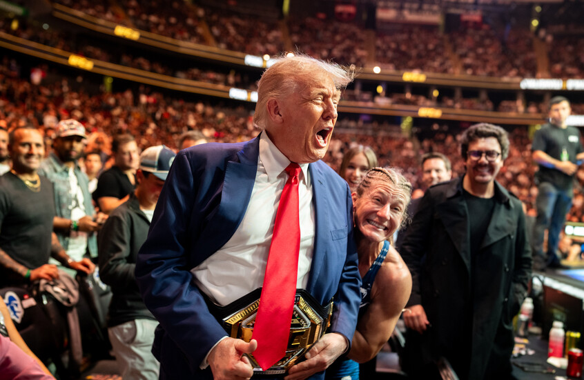 ترامب يعلن موعد نزال UFC في البيت الأبيض