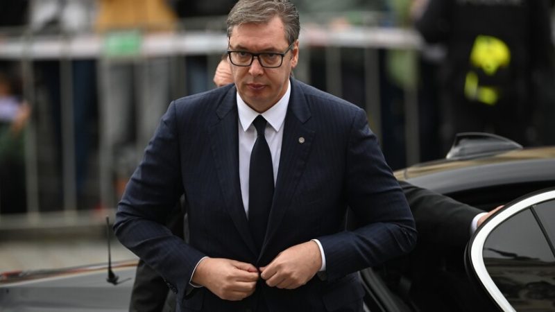 فوتشيتش يتهم تركيا بانتهاك ميثاق الأمم المتحدة والسعي لإحياء الإمبراطورية العثمانية