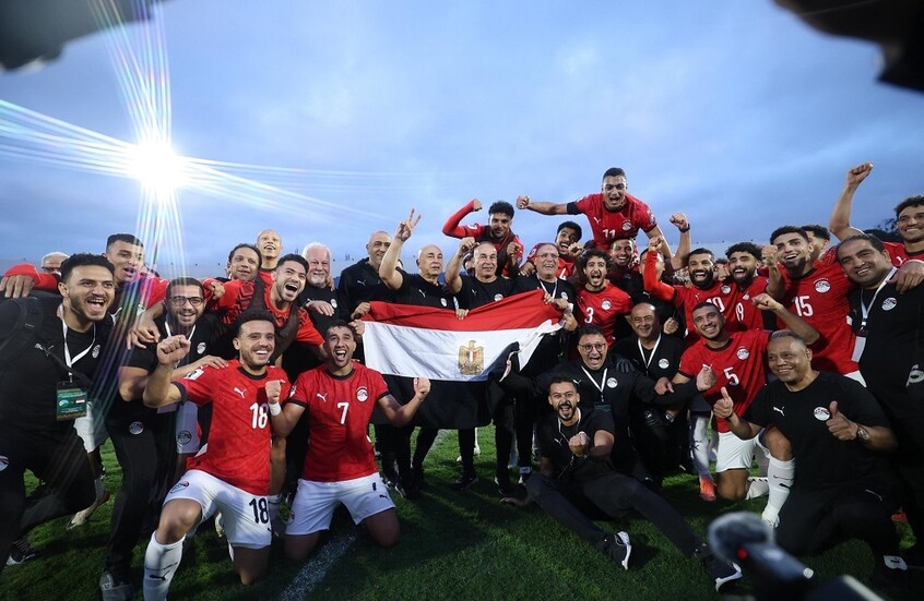 أبو ريدة يوجه رسالة للسيسي ويهنئ المنتخب وجماهير الكرة المصرية