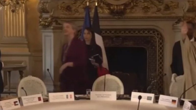 ترحيب حار بوزيري الخارجية السعودي والمصري في اجتماع باريس (فيديو)