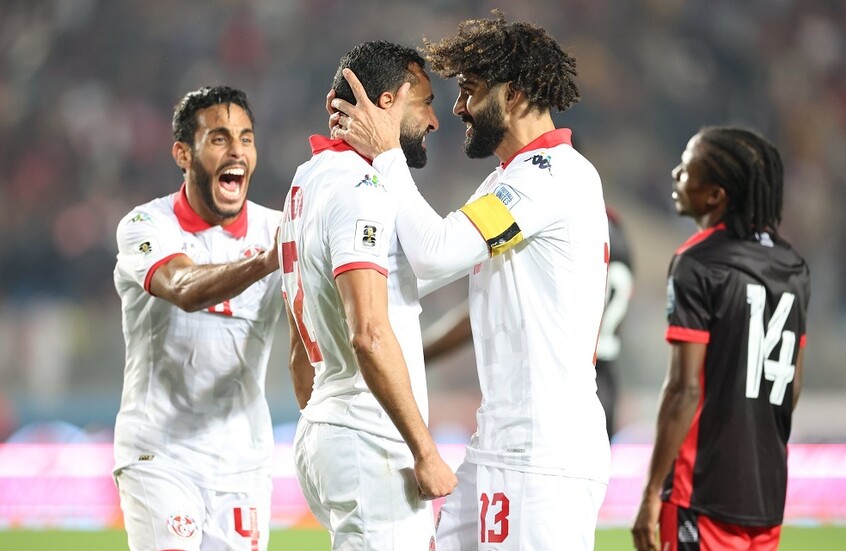 تونس تدك شباك ساو تومي وبرينسيب بـ”نصف دزينة”