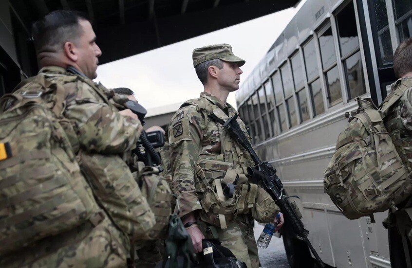 فريق عسكري أمريكي يتمركز في قاعدة جوية بإسرائيل لمراقبة وقف إطلاق النار بغزة