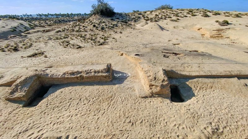 اكتشاف قلعة مصرية قرب غزة شيدت قبل 3 آلاف عام