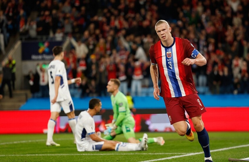 “الوحش” هالاند يحقق عدة أرقام قياسية بعد مواجهة إسرائيل