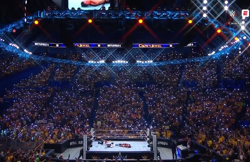 شاهد.. الأسطورة جون سينا يكرم نجوم المصارعة بتنفيذ حركاتهم الشهيرة