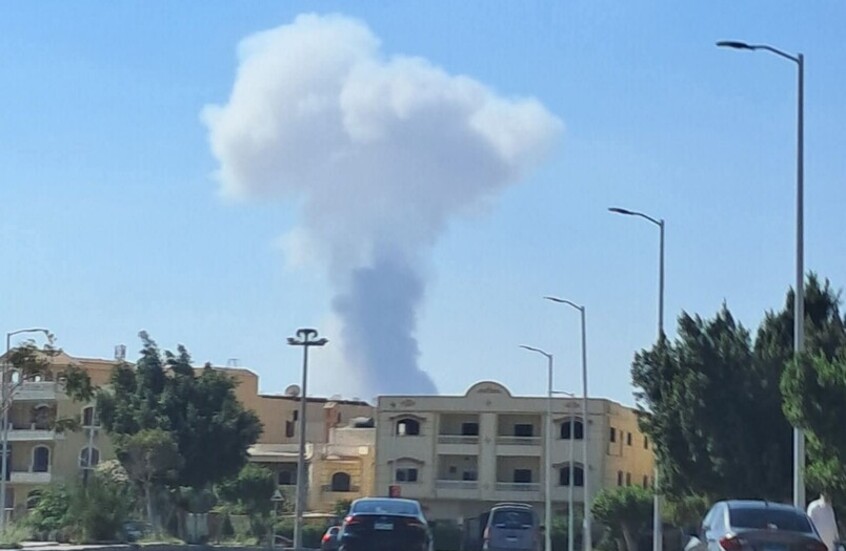 الجيش المصري يكشف سبب الانفجار المدوي في القاهرة