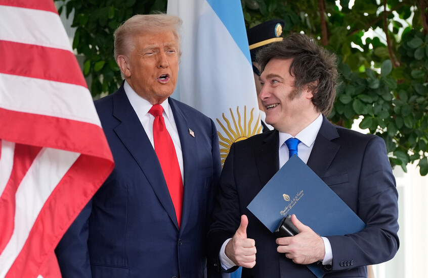 ترامب: سنراجع التعاون مع الأرجنتين في حال فوز اشتراكي أو شيوعي في الانتخابات