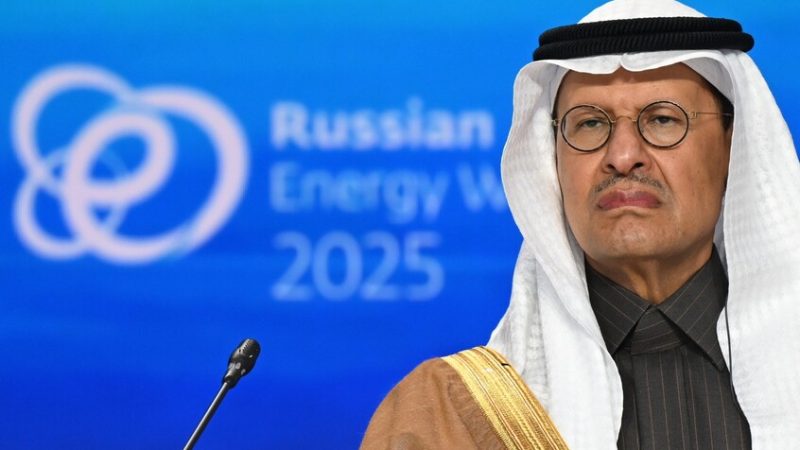 وزير الطاقة السعودي من موسكو: أمن الطاقة هو طريق الازدهار