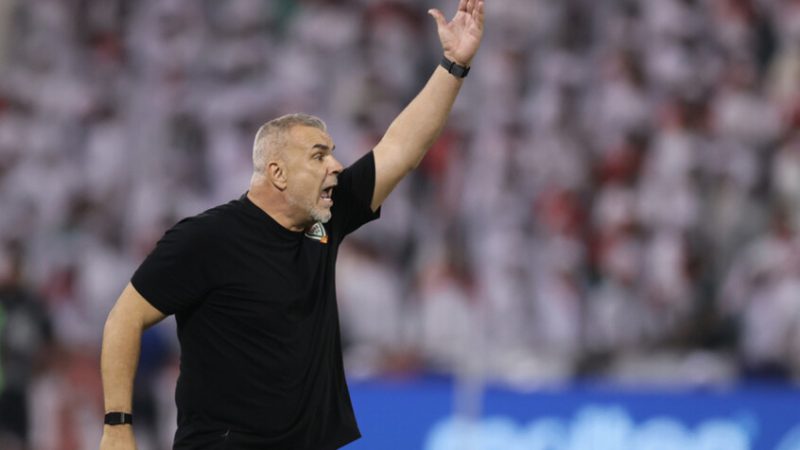 مدرب الإمارات يكشف سبب خسارة فريقه أمام قطر