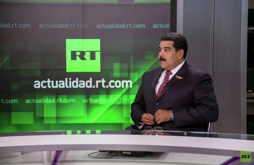 “أنا المعجب رقم واحد بها”.. مادورو يهنئ قناة RT بعيد ميلادها الـ20