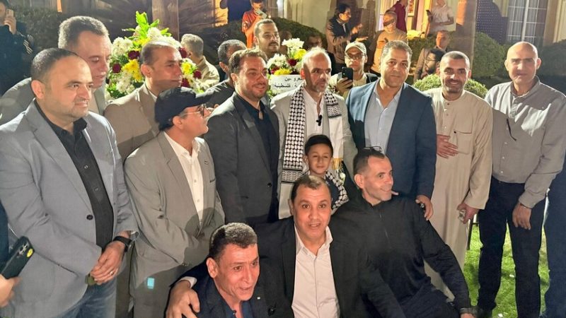 قصة وفاء فلسطيني نادر تشهدها مصر