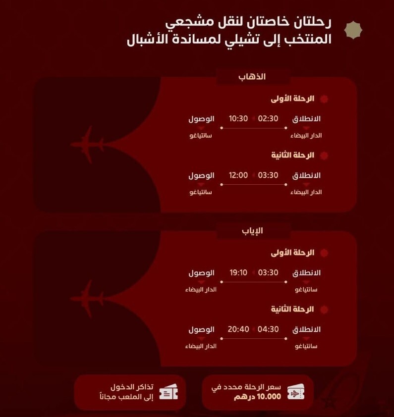 ما تكلفة “رحلة الحلم” للمغاربة لمساندة “أشبال الأطلس” في نهائي كأس العالم للشباب؟