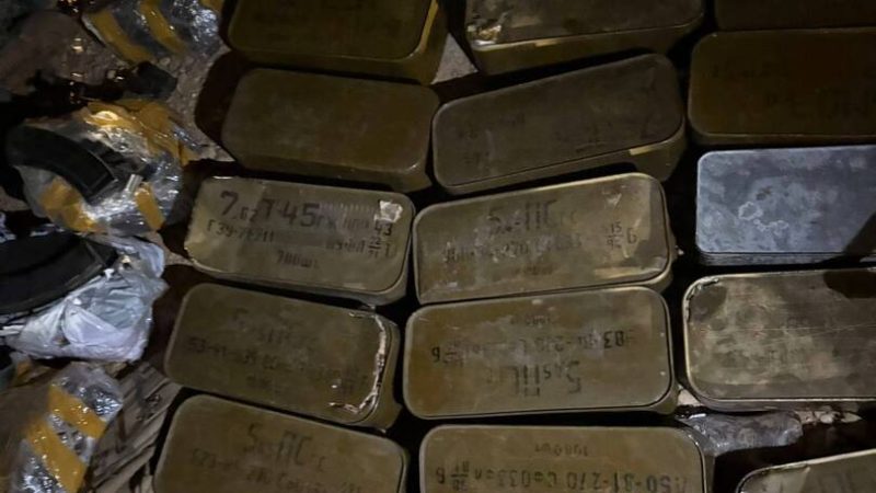 الجيش الإسرائيلي يعلن إحباط تهريب وسائل قتالية في منطقة جبل الشيخ على الحدود بين سوريا ولبنان (صور)