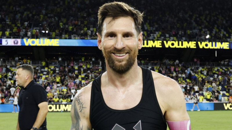 ميسي يتألق ضد ناشفيل ويقتنص الحذاء الذهبي بالدوري الأمريكي