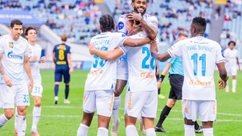 زينيت يهزم سوتشي بثلاثية في الدوري الروسي