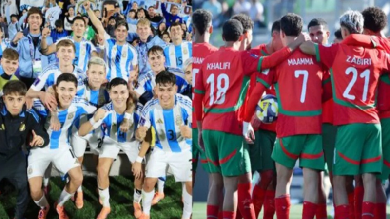 الذكاء الاصطناعي يتوقع الفائز في نهائي كأس العالم للشباب بين المغرب والأرجنتين