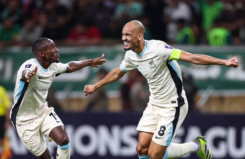 الاتحاد السعودي يقسو على الشرطة العراقي (فيديو)