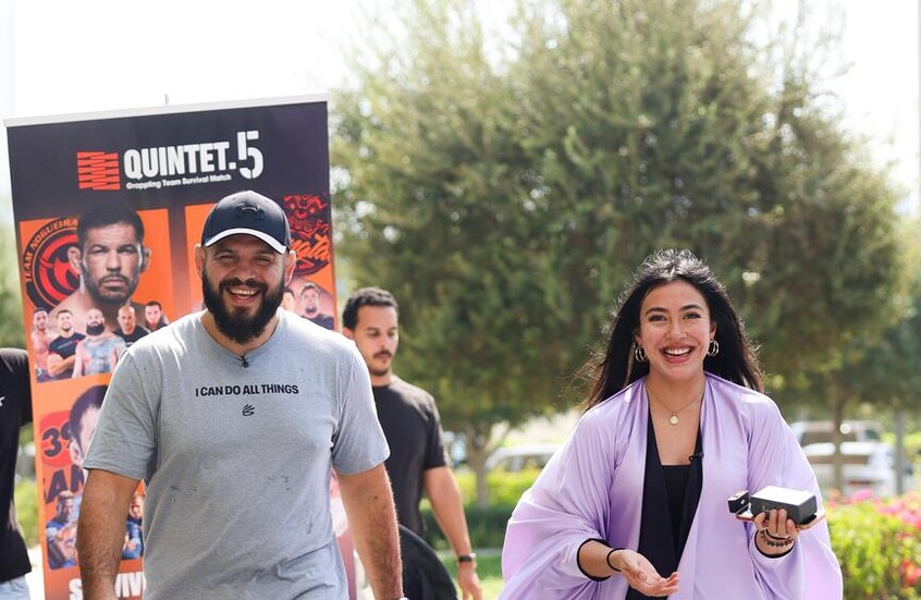 دبي تفتتح “أسبوع النزال” ببطولة كوينتيت 5 بمشاركة أساطير الفنون القتالية