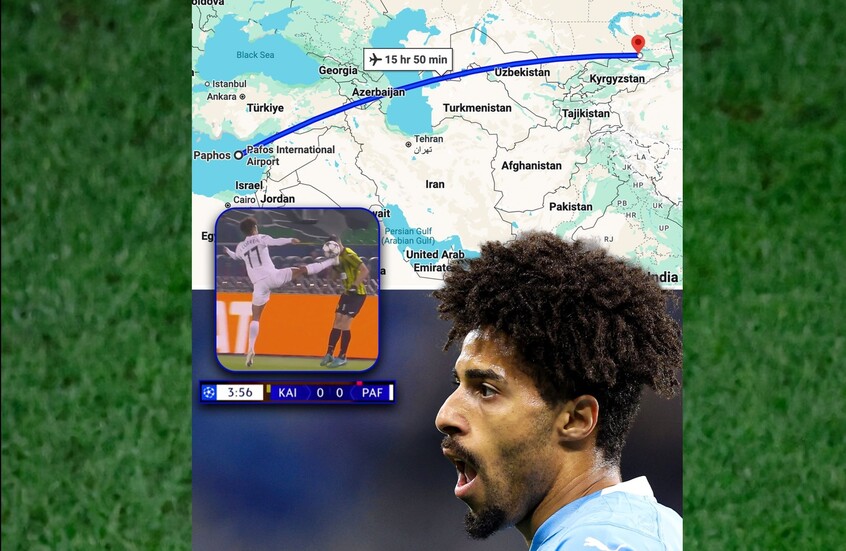 شاهد.. أسرع طرد في تاريخ دوري الأبطال