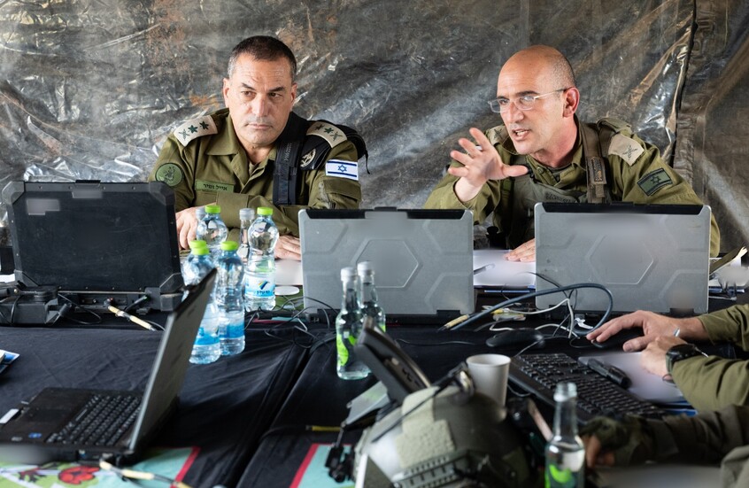 رئيس الأركان الإسرائيلي في الحدود الشمالية يدعو لرفع الجاهزية القتالية (فيديو + صور)