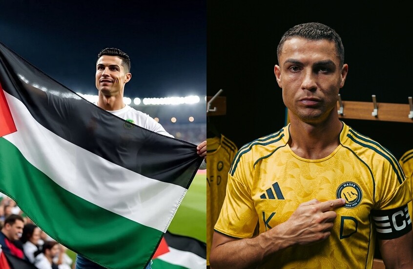 ما حقيقة تبرع رونالدو قائد النصر السعودي بمليوني دولار لأطفال غزة؟