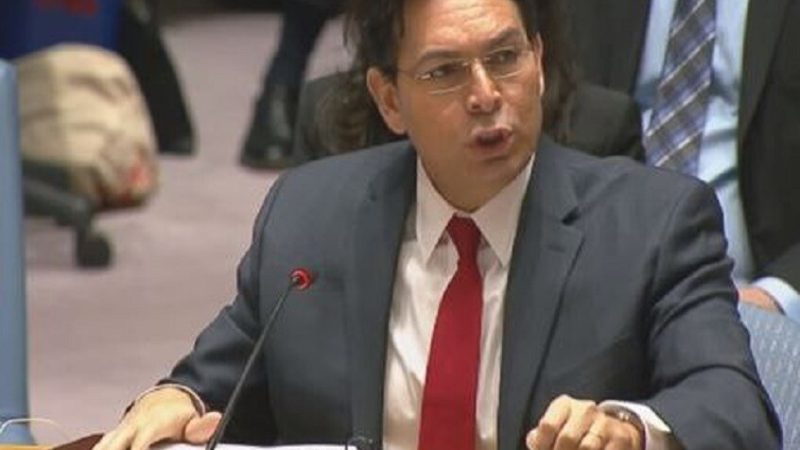 هجوم ناري لمندوب إسرائيل على قرار محكمة العدل الدولية