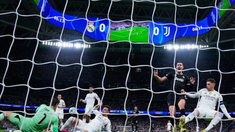 بيلينغهام يقود ريال مدريد للفوز على يوفنتوس في دوري الأبطال