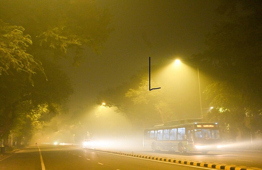 الاحتفال انتهى والكابوس بدأ.. ضباب دخاني يخنق نيودلهي بعد “ديوالي”