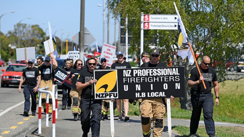 إضراب واسع للنقابات العامة في نيوزيلندا (فيديو)