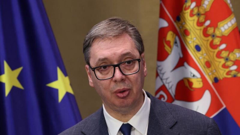 فوتشيتش: انضمام صربيا إلى الاتحاد الأوروبي تعثّر بسبب رفضها فرض عقوبات ضد روسيا