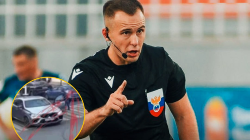 اعتقال حكم كرة قدم روسي اعتدى على أحد المارة