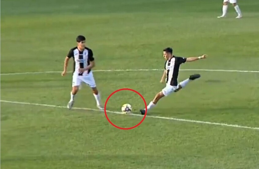 شاهد.. هدف من منتصف الملعب في مرمى حارس لعب ضد ريال مدريد بدوري الأبطال