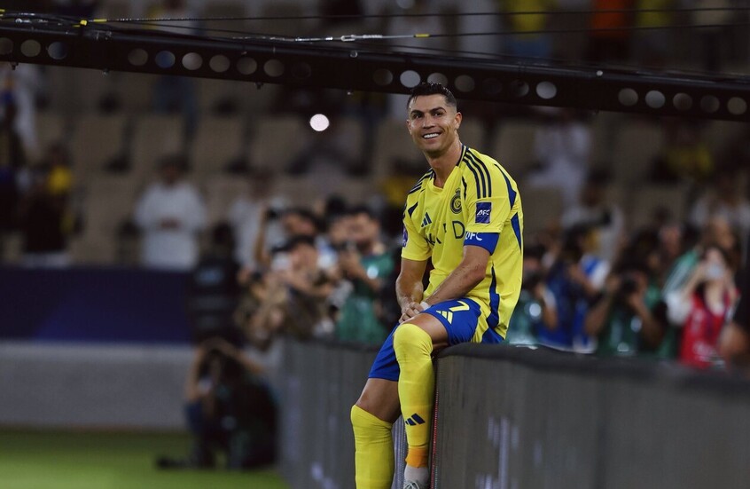كريستيانو رونالدو يحتفل بذكرى تأسيس النصر السعودي ويوجه رسالة مؤثرة (صورة)
