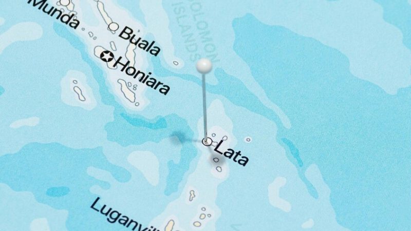 زلزال بقوة 6 درجات بمقياس ريختر شرقي جزر سليمان