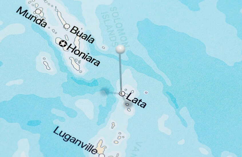 زلزال بقوة 6 درجات بمقياس ريختر شرقي جزر سليمان