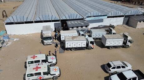 الفرق المصرية تباشر البحث عن جثث أسرى إسرائيليين في خان يونس